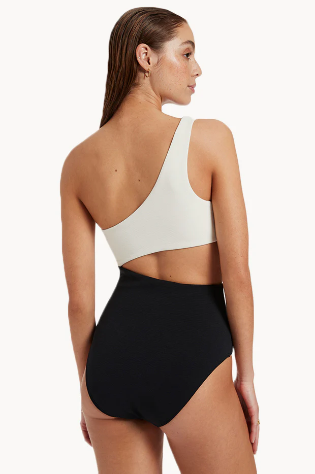 Versa Rib One Shoulder One Piece - Image 3