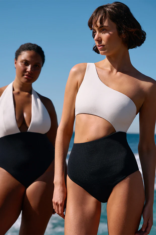 Versa Rib One Shoulder One Piece - Image 6