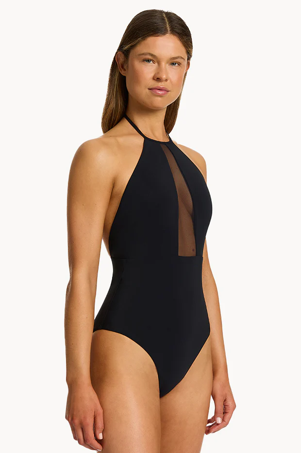 Jetset Lure High Neck One Piece - Image 3