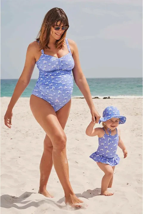 Maternity Daisy Tankini Set - Image 3
