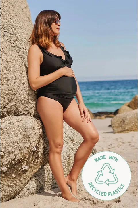 Maternity Frill Tankini Set - Image 4