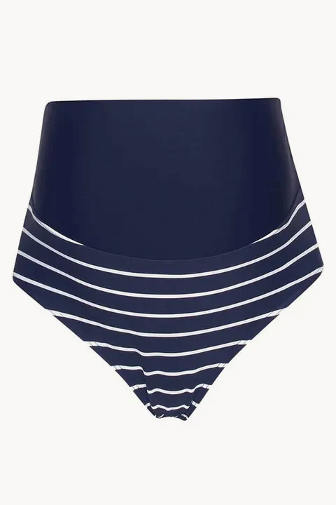 Maternity Stripe Tankini Set - Image 4