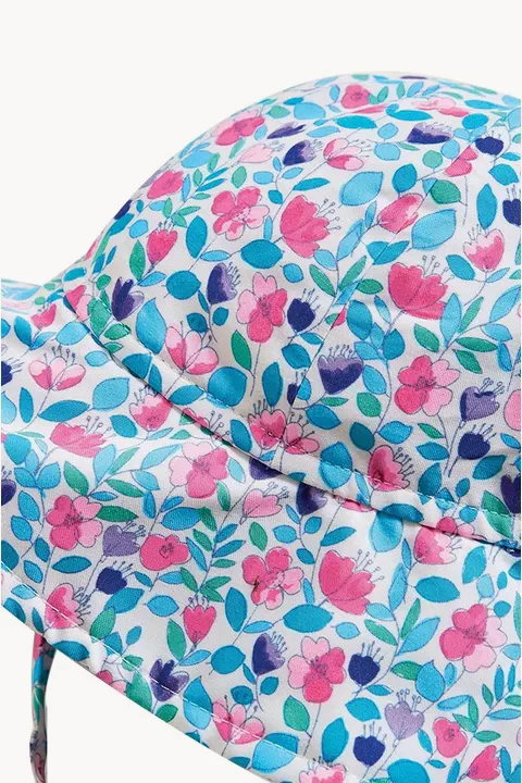 Toddler Girls Floral Floppy Sunhat - Image 2