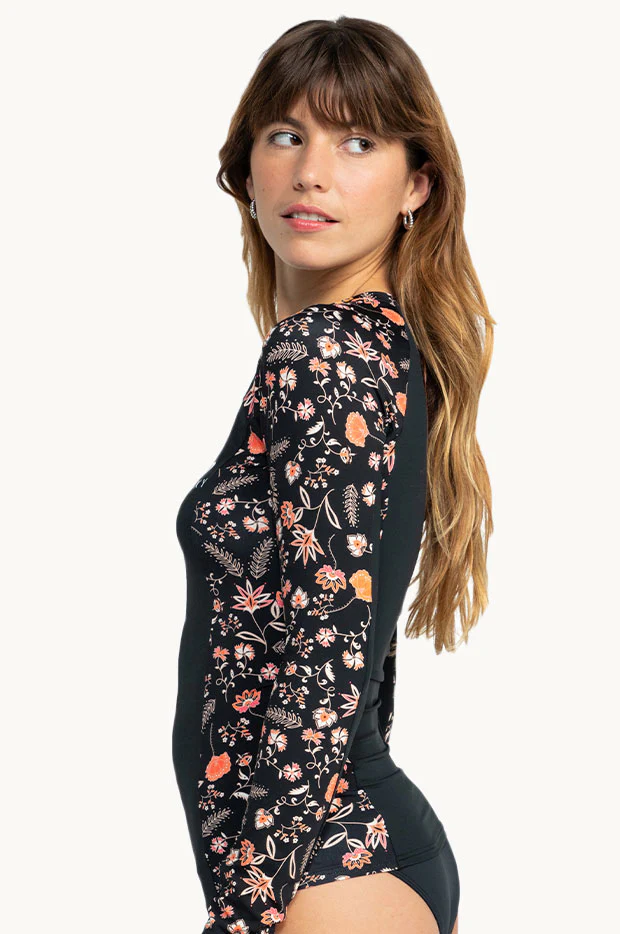 Kerala Long Sleeve Zip Suntop - Image 2