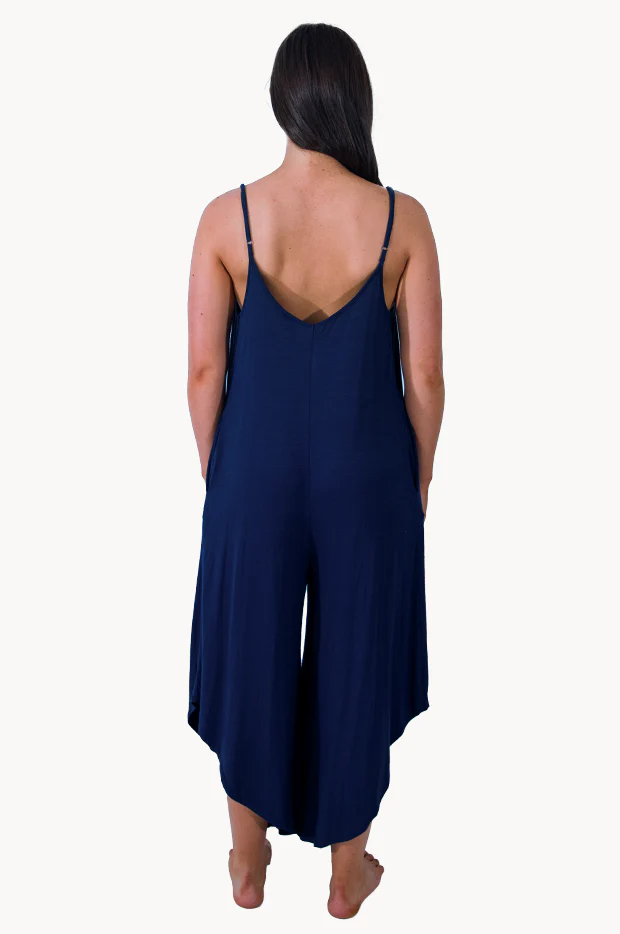 Kira Slub Flowy Jumpsuit - Image 2