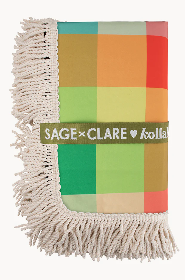 Aida Fringed Picnic Mat - Image 2