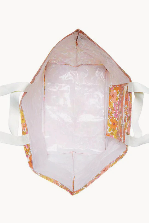Fleur Floral Beach Bag - Image 2