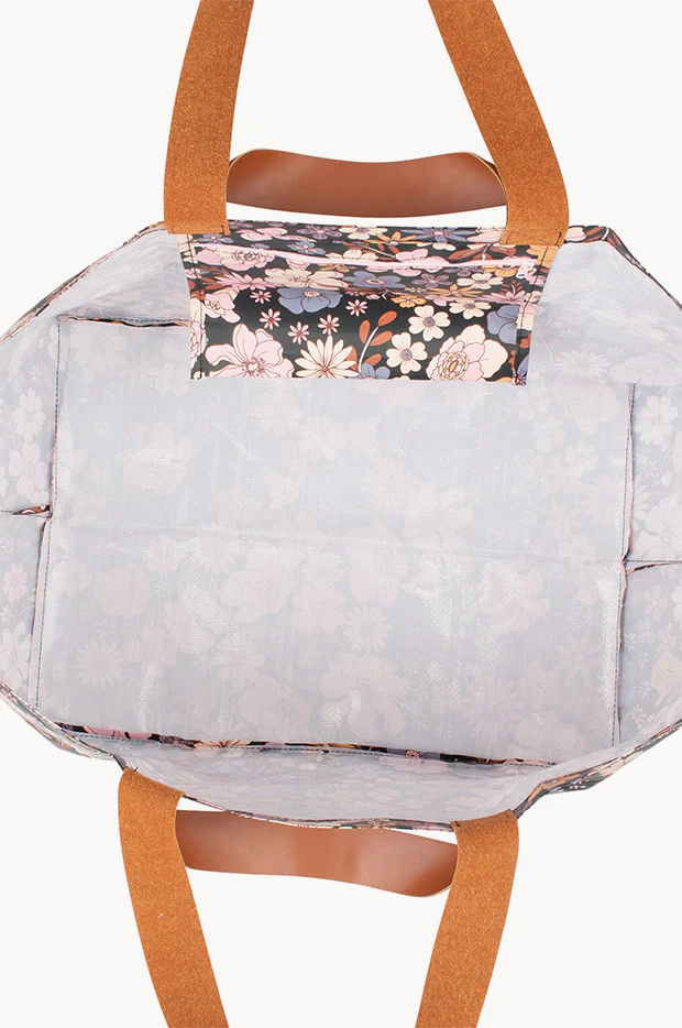 Lilac Fields Beach Bag - Image 2