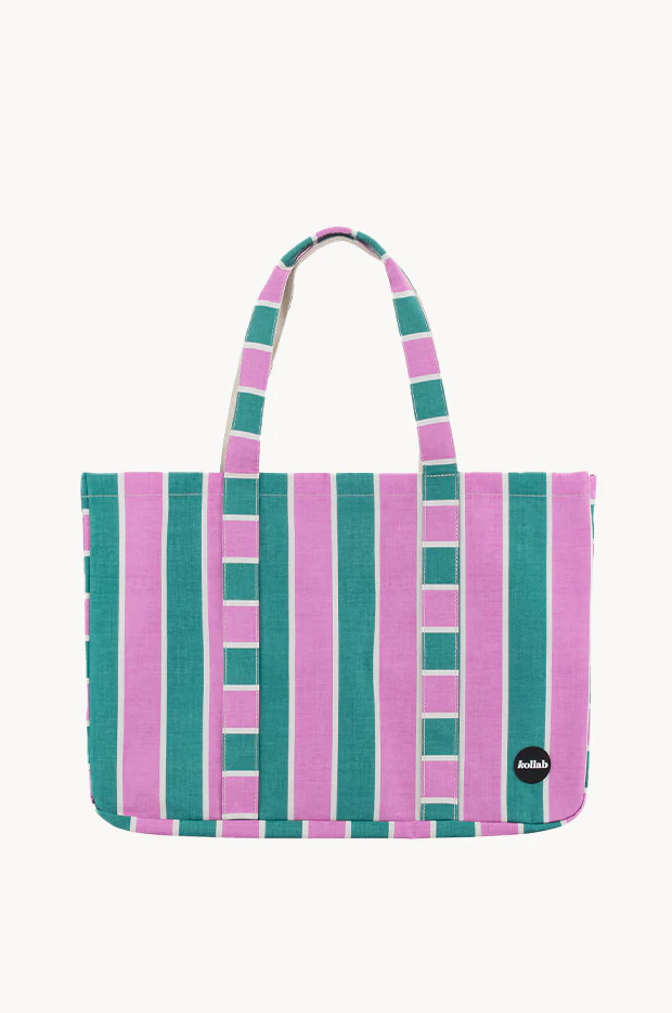 Spring Stripe Carryall Cargo Bag - Image 2