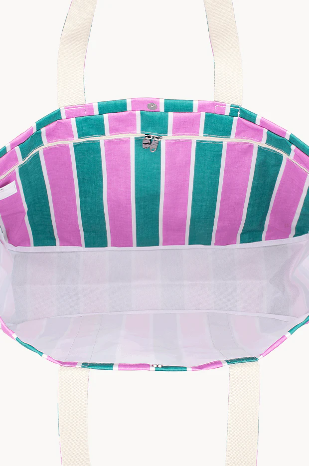 Spring Stripe Carryall Cargo Bag - Image 3