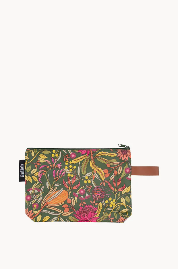 Waratah Blooms Clutch Bag
