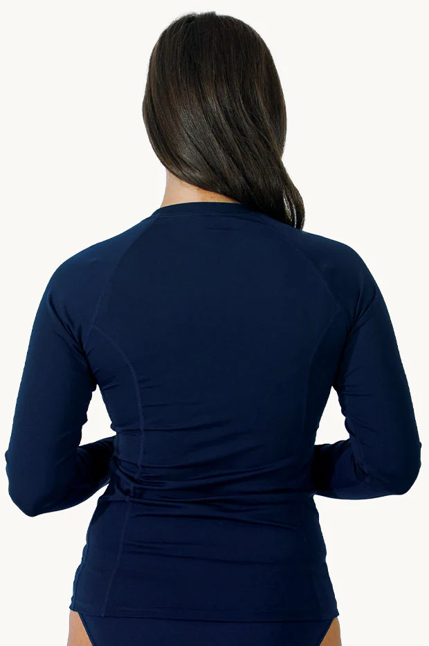 Plain Long Sleeve Suntop - Image 2