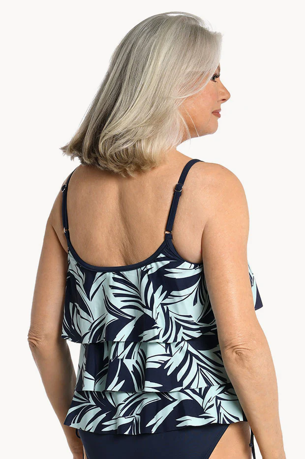 Coastal Palm Tiered Tankini Separate - Image 2