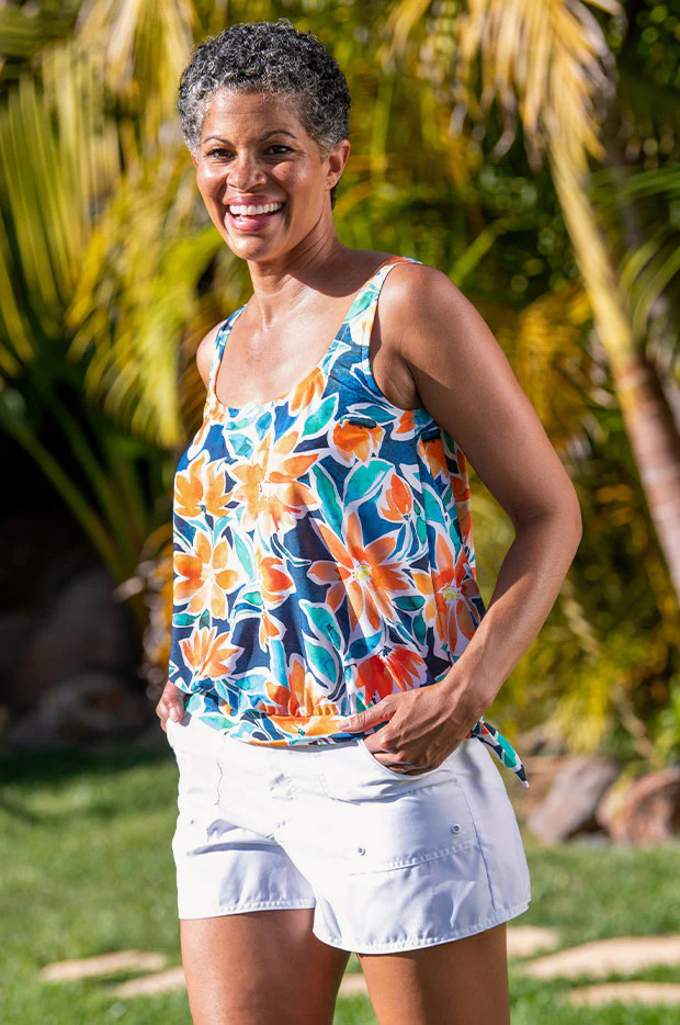 Joy Blooms Blouson Tankini Separate - Image 3