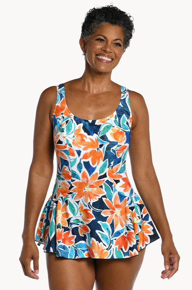 Joy Blooms Swim Dress +