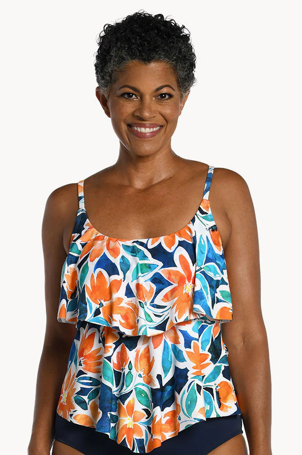 Joy Blooms Tiered Tankini Separate