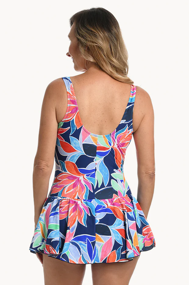 Jungle Vines Swim Dress - Image 2