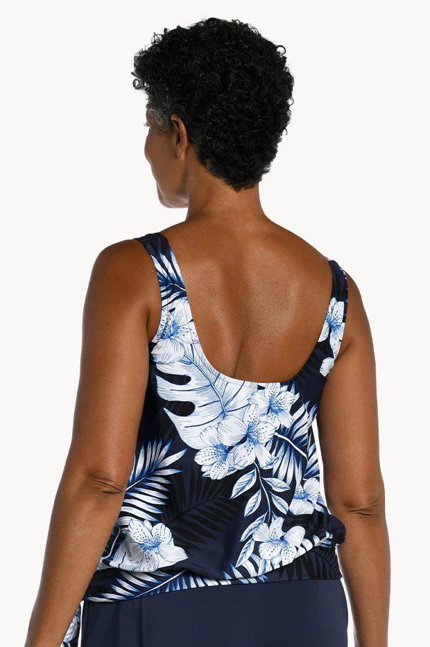 Moonlight Tropics Blouson Tankini Separate + - Image 2