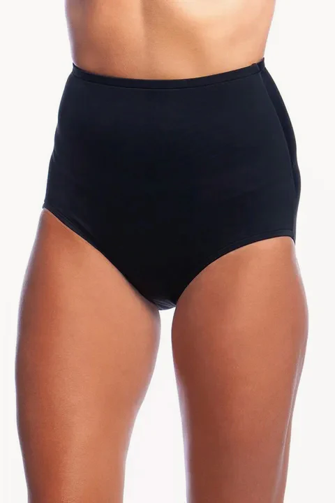 Solid High Waist Pant