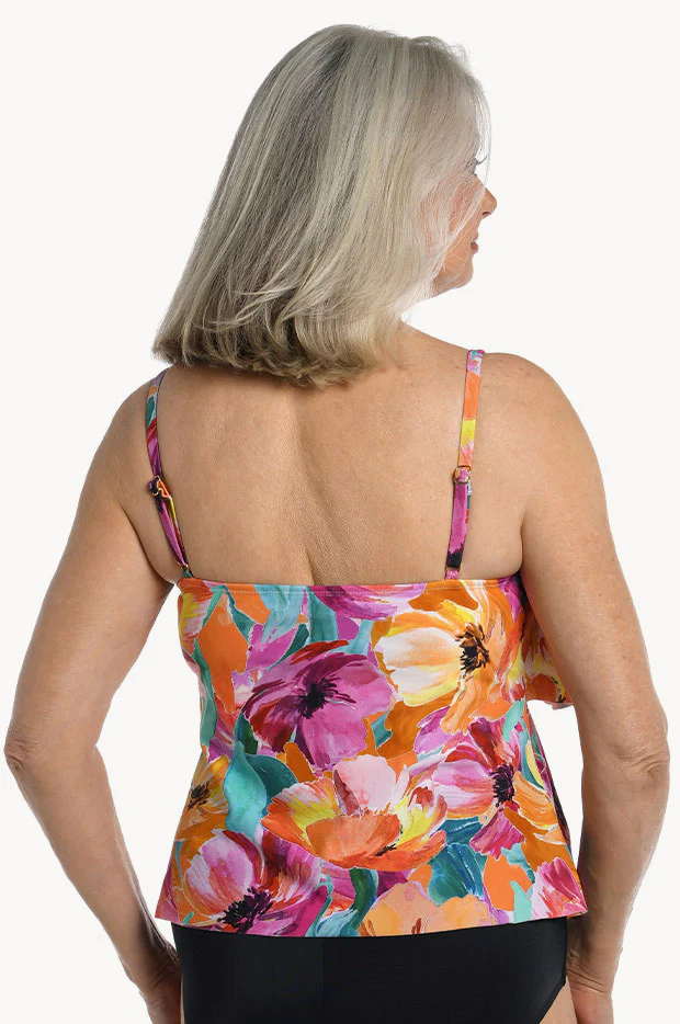 Sunset Bouquet Tiered Tankini Separate - Image 2