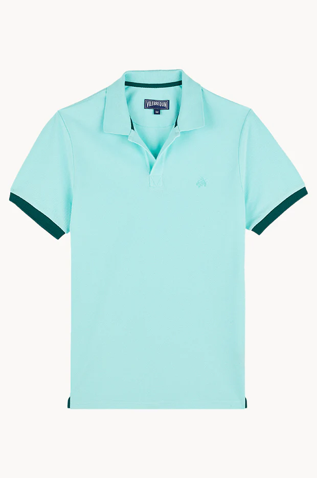 Mens Cotton Pique Polo Shirt - Image 4