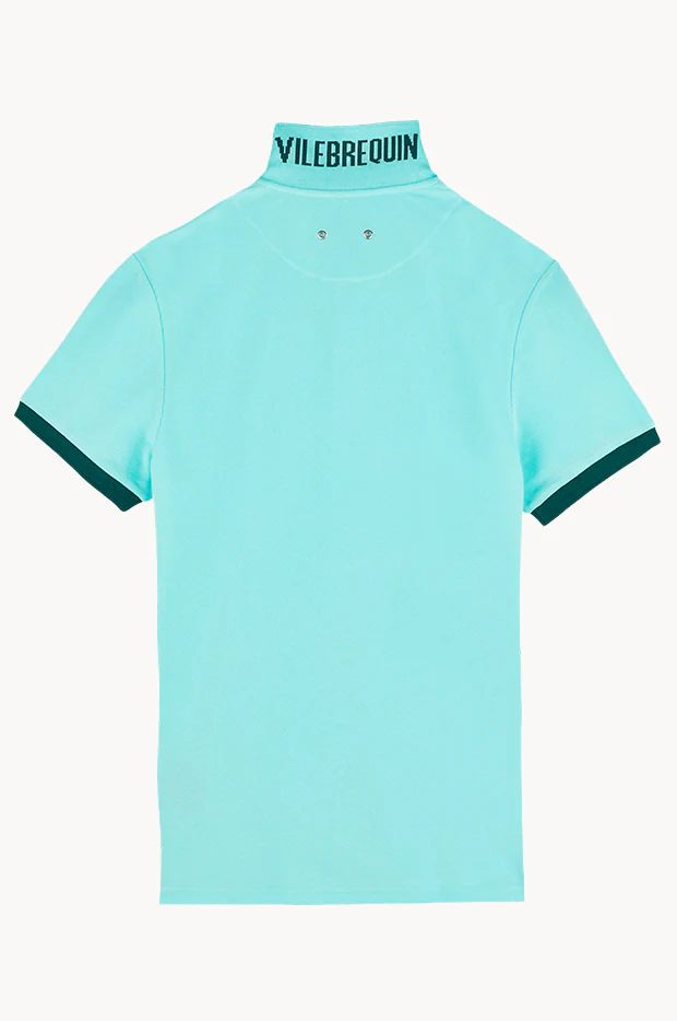 Mens Cotton Pique Polo Shirt - Image 5
