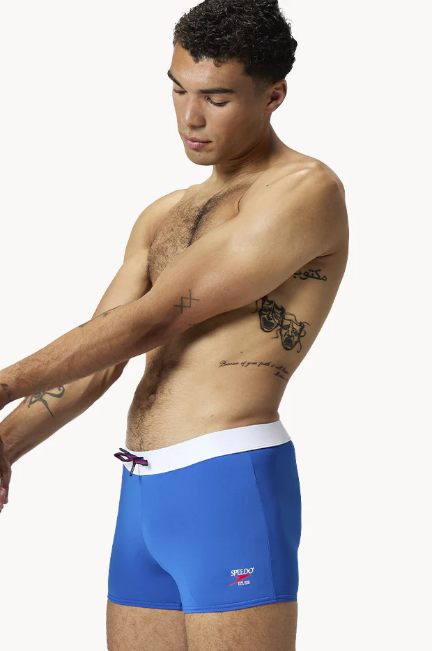 Mens Jetstream Solid Square Leg Trunk - Image 2