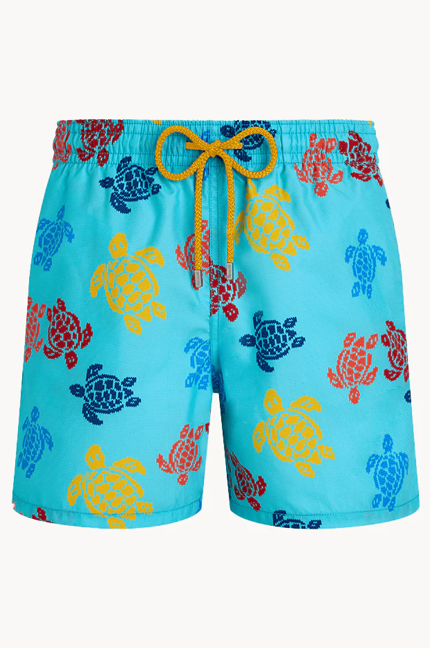 Mens Knit Turtle Swim Short - Image 3