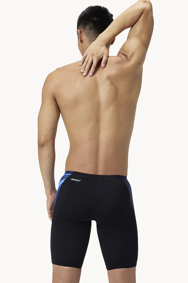 Mens Lava Blur Digital V-cut Jammer - Image 3