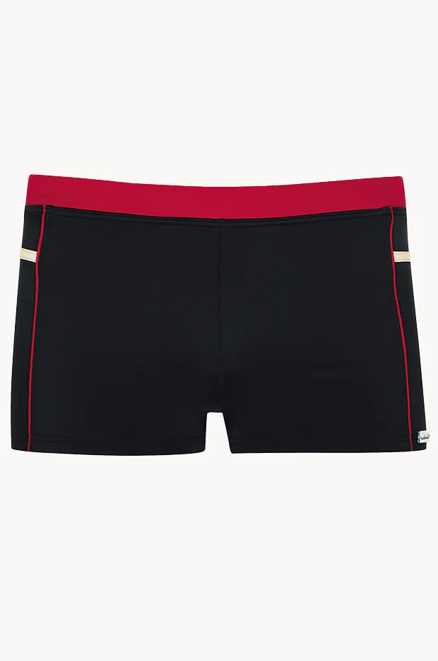 Mens Splice Piped Boyleg Trunk