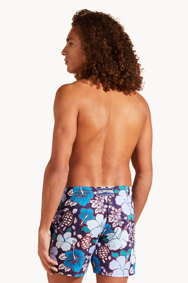 Mens Tropical Turtles Swim Short - Image 2