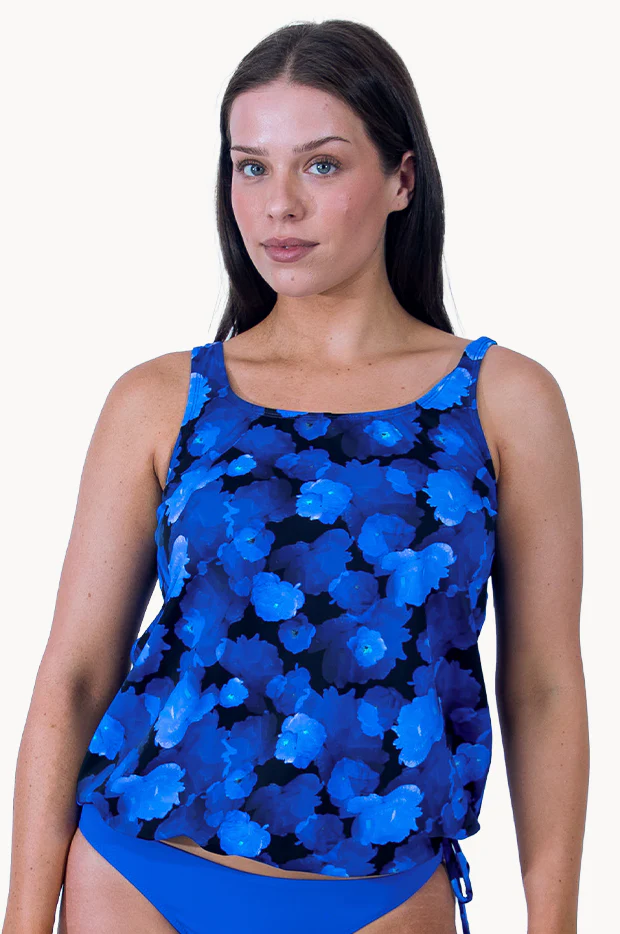 Midnight Island Blouson Tankini Separate - Image 2
