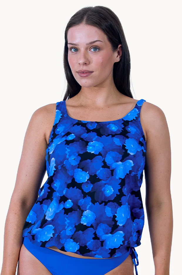 Midnight Island Blouson Tankini Separate + - Image 2
