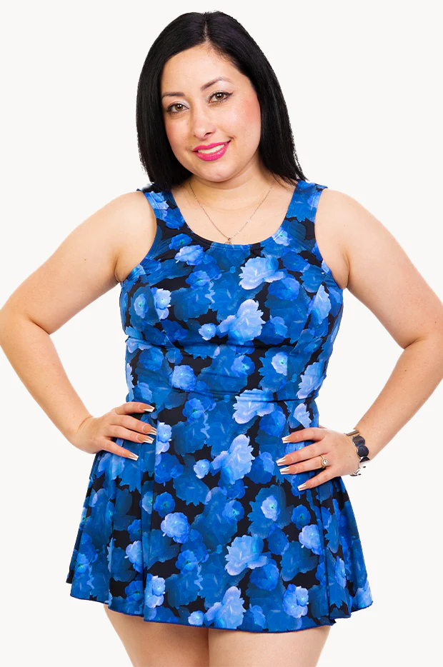 Midnight Island Swim Dress - Image 3