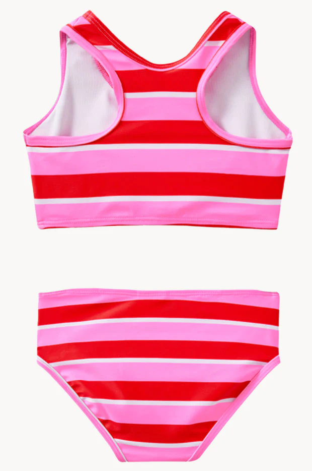 Girls Candy Stripe Crop Set - Image 2
