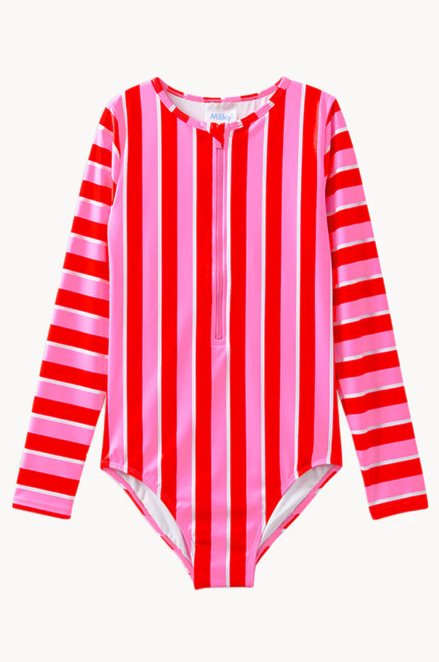 Girls Candy Stripe Sunsuit