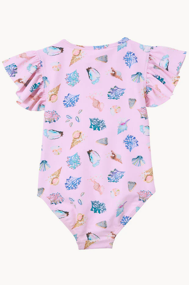 Girls Seashell Sunsuit - Image 2