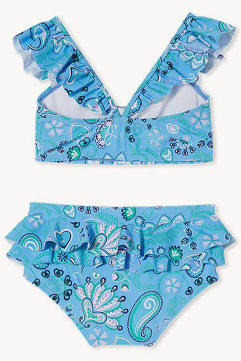 Toddler Girls Summer Frill Crop Set - Image 2