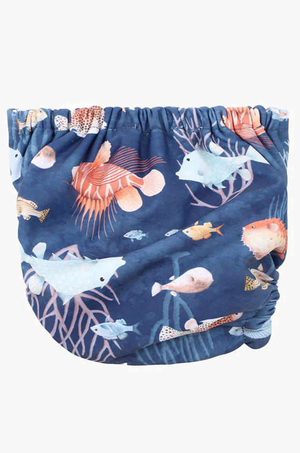 Boys Aiden Aqua Nappy - Image 2