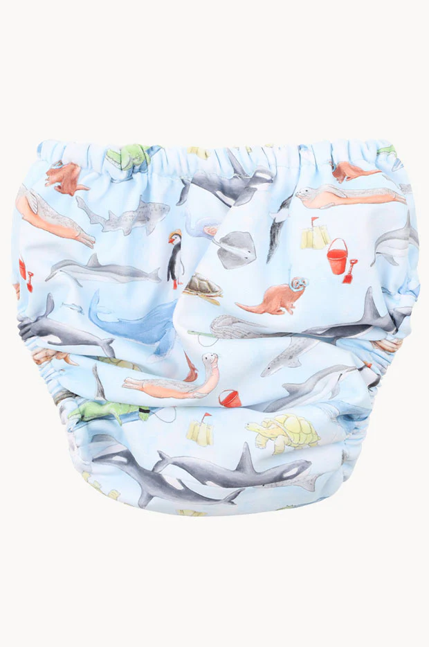 Boys Marco Aqua Nappy - Image 2