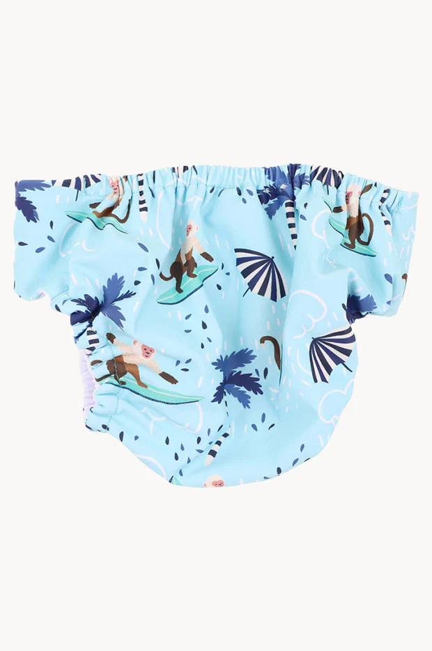 Boys Riley Aqua Nappy - Image 2