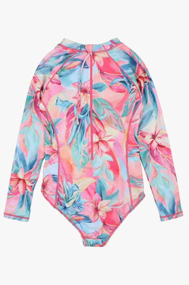 Girls Bree Long Sleeve Sunsuit - Image 3