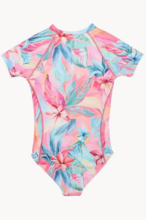 Girls Bree Short Sleeve Sunsuit - Image 3