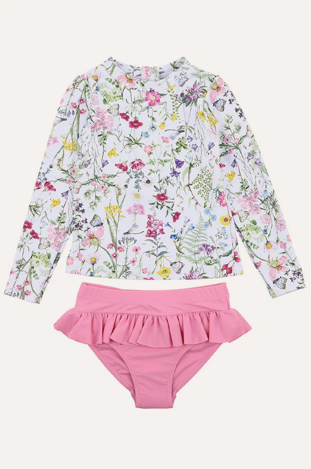Girls Eden Long Sleeve Suntop Set - Image 3