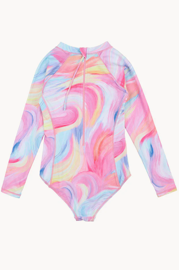 Girls Ellie Long Sleeve Sunsuit - Image 2