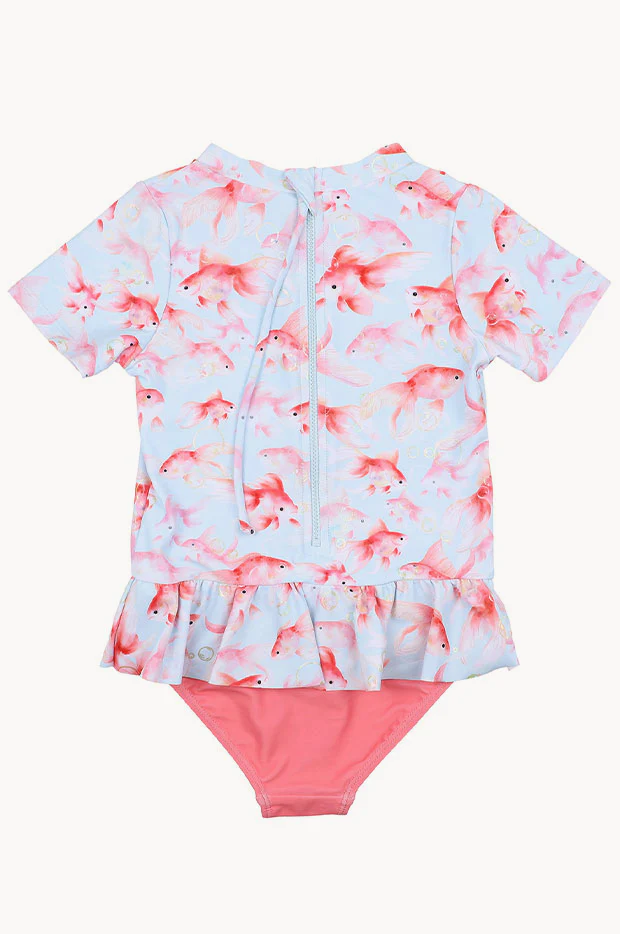 Girls Jasmine Frill Sunsuit - Image 2