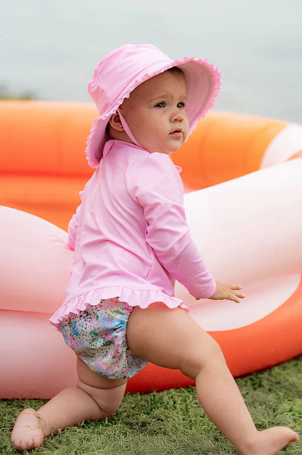 Girls Lula Aqua Nappy - Image 3