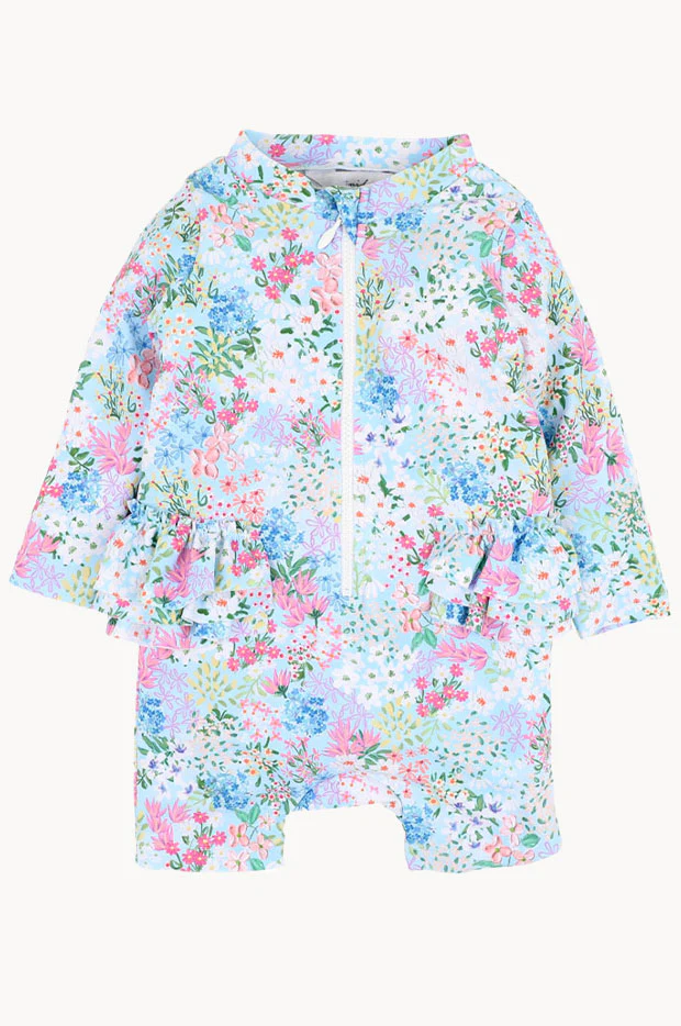 Girls Lula Boyleg Sunsuit - Image 2