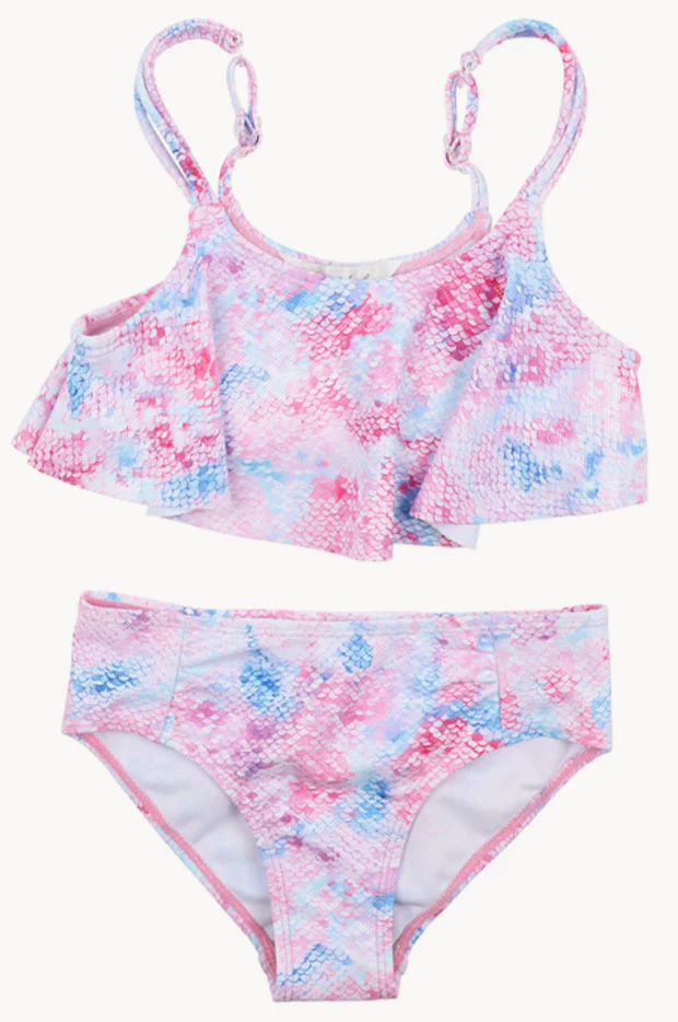Girls Malia Sequin Crop Set