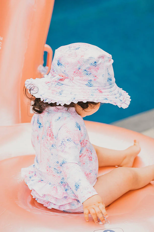 Girls Malia Sequin Sunhat - Image 4